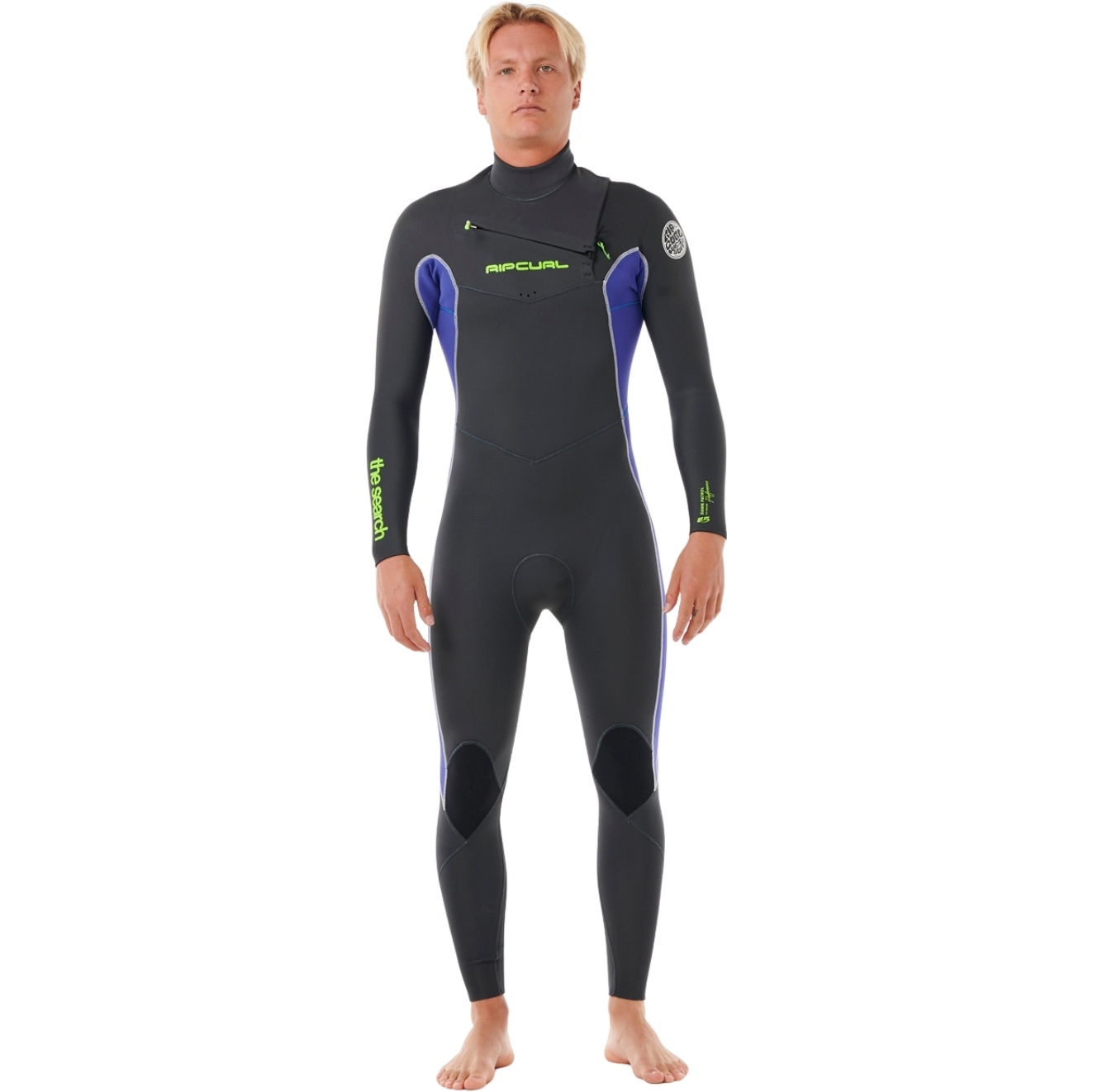 Rip Curl Dawn Patrol Performance F 4/3mm Chest Zip Ato De Mergulho 2025 Para Homem 15DMFS - Wild Berry